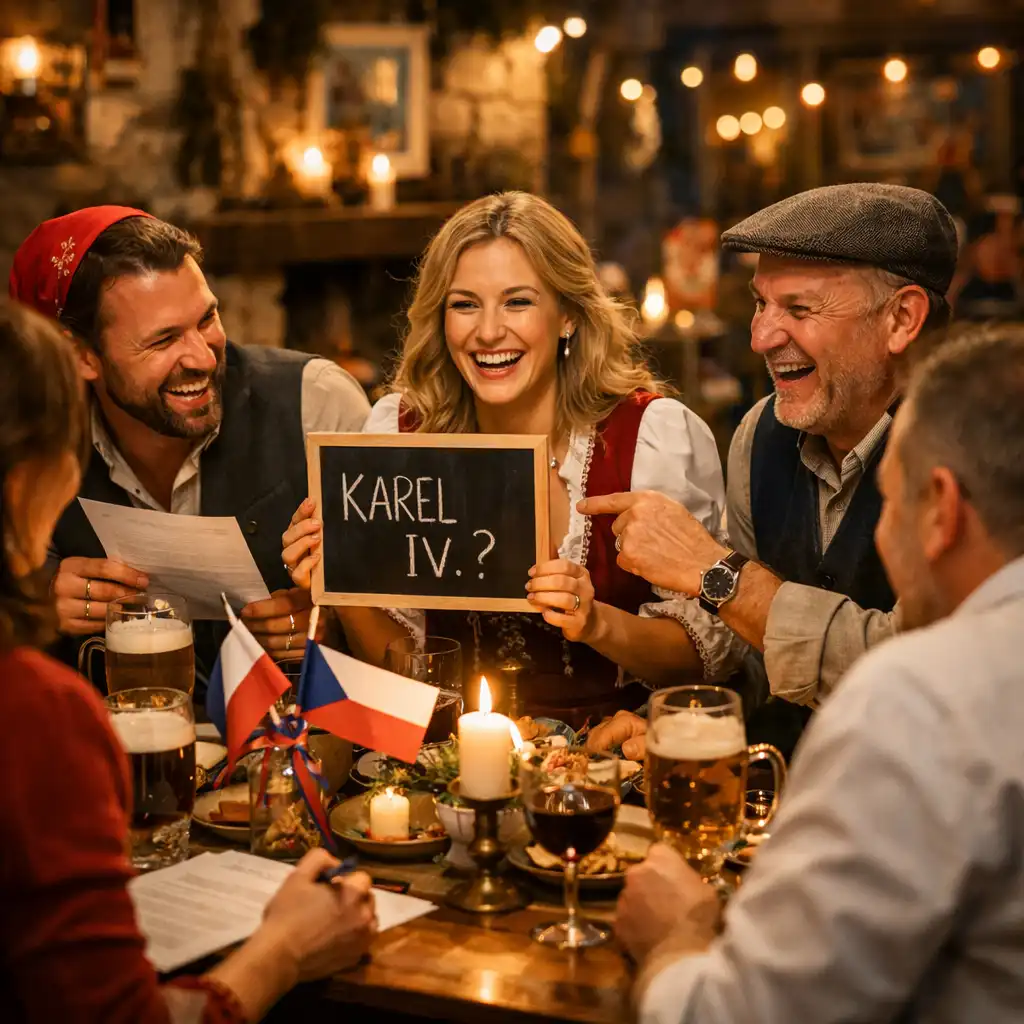 Tematický večer s náladovým osvětlením a dekoracemi v restauraci Společná Chvíle